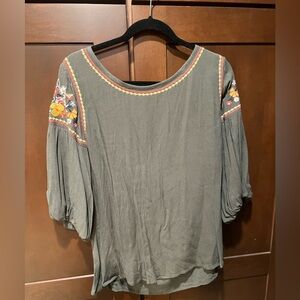 Entro embroidered blouse